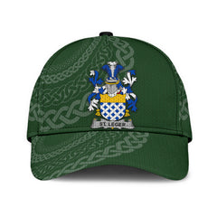 Clan St Leger Coat Of Arms - Irish Family Crest St Patrick's Day Classic CapTG45 Classic Cap - St Leger Coat Of Arms St Patrick's Day Classic Cap Irish Cap