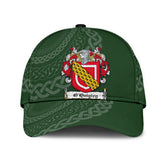 Clan Oquigley Coat Of Arms - Irish Family Crest St Patrick's Day Classic CapYG21 Classic Cap - Oquigley Coat Of Arms St Patrick's Day Classic Cap Irish Cap
