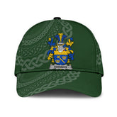 Clan Shinnick Coat Of Arms - Irish Family Crest St Patrick's Day Classic CapVT37 Classic Cap - Shinnick Coat Of Arms St Patrick's Day Classic Cap Irish Cap