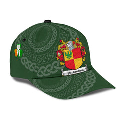 Clan Packenham Coat Of Arms - Irish Family Crest St Patrick's Day Classic CapWZ89 Classic Cap - Packenham Coat Of Arms St Patrick's Day Classic Cap Irish Cap