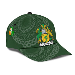 Clan Osheridan Coat Of Arms - Irish Family Crest St Patrick's Day Classic CapWT29 Classic Cap - Osheridan Coat Of Arms St Patrick's Day Classic Cap Irish Cap