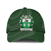Clan Odonoghoe Coat Of Arms - Irish Family Crest St Patrick's Day Classic CapFL81 Classic Cap - Odonoghoe Coat Of Arms St Patrick's Day Classic Cap Irish Cap