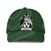 Clan Ruxton Coat Of Arms - Irish Family Crest St Patrick's Day Classic CapRT66 Classic Cap - Ruxton Coat Of Arms St Patrick's Day Classic Cap Irish Cap