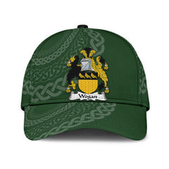 Clan Wogan Coat Of Arms - Irish Family Crest St Patrick's Day Classic CapSJ59 Classic Cap - Wogan Coat Of Arms St Patrick's Day Classic Cap Irish Cap
