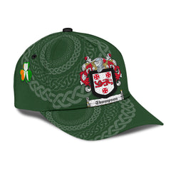 Clan Thompson Coat Of Arms - Irish Family Crest St Patrick's Day Classic CapNE76 Classic Cap - Thompson Coat Of Arms St Patrick's Day Classic Cap Irish Cap