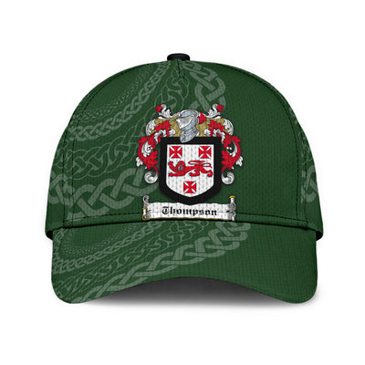 Clan Thompson Coat Of Arms - Irish Family Crest St Patrick's Day Classic Cap