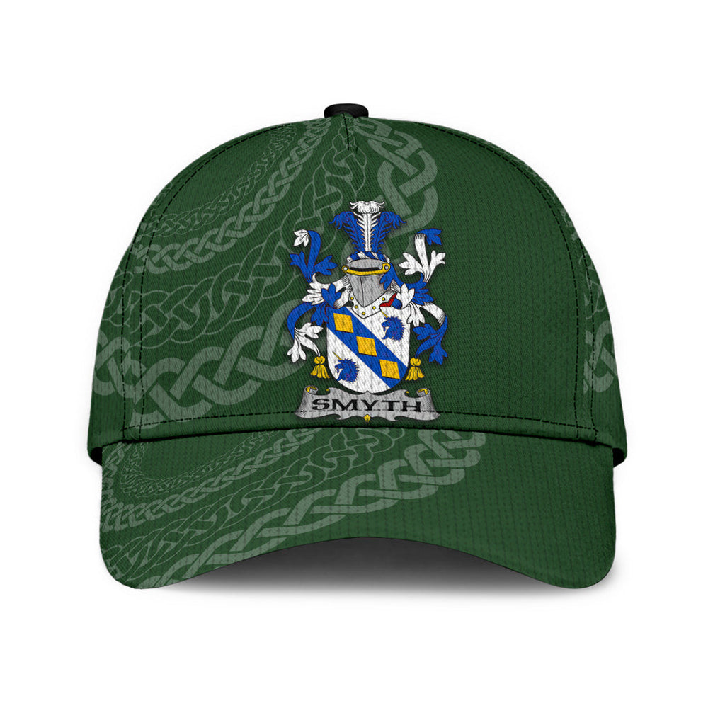 Clan Smyth Coat Of Arms - Irish Family Crest St Patrick's Day Classic CapWB79 Classic Cap - Smyth Coat Of Arms St Patrick's Day Classic Cap Irish Cap