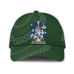 Clan Smyth Coat Of Arms - Irish Family Crest St Patrick's Day Classic CapWB79 Classic Cap - Smyth Coat Of Arms St Patrick's Day Classic Cap Irish Cap