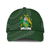 Clan Pearse Coat Of Arms - Irish Family Crest St Patrick's Day Classic CapBF46 Classic Cap - Pearse Coat Of Arms St Patrick's Day Classic Cap Irish Cap