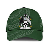 Clan Ofinn Coat Of Arms - Irish Family Crest St Patrick's Day Classic CapTT19 Classic Cap - Ofinn Coat Of Arms St Patrick's Day Classic Cap Irish Cap