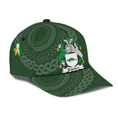 Clan Rossiter Coat Of Arms - Irish Family Crest St Patrick's Day Classic CapCE54 Classic Cap - Rossiter Coat Of Arms St Patrick's Day Classic Cap Irish Cap