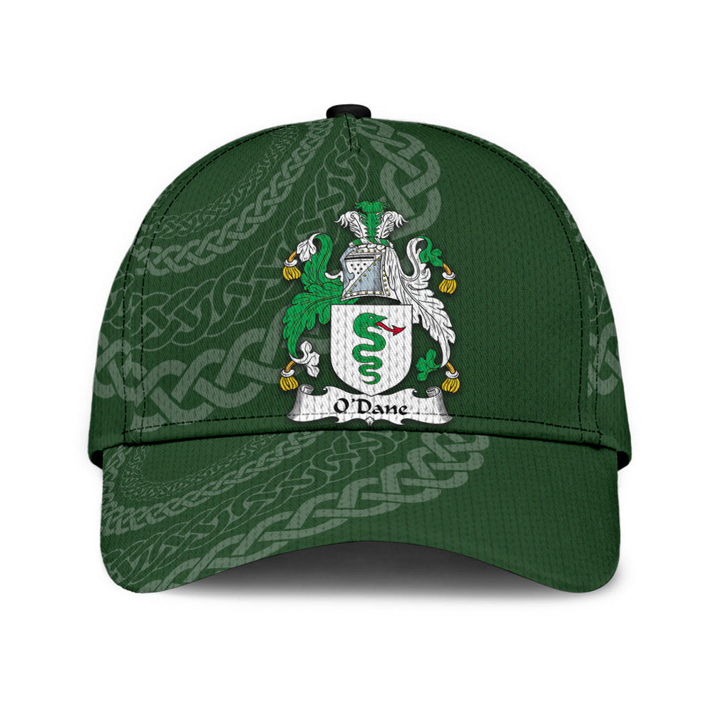 Clan Odane Coat Of Arms - Irish Family Crest St Patrick's Day Classic CapLV42 Classic Cap - Odane Coat Of Arms St Patrick's Day Classic Cap Irish Cap