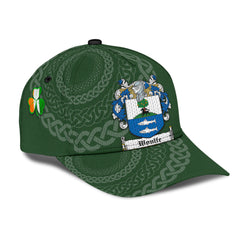 Clan Woulfe Coat Of Arms - Irish Family Crest St Patrick's Day Classic CapVU24 Classic Cap - Woulfe Coat Of Arms St Patrick's Day Classic Cap Irish Cap