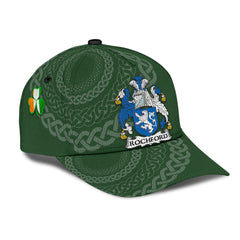 Clan Rochford Coat Of Arms - Irish Family Crest St Patrick's Day Classic CapSN33 Classic Cap - Rochford Coat Of Arms St Patrick's Day Classic Cap Irish Cap