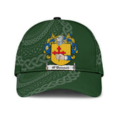 Clan Odonnell Coat Of Arms - Irish Family Crest St Patrick's Day Classic CapWT82 Classic Cap - Odonnell Coat Of Arms St Patrick's Day Classic Cap Irish Cap