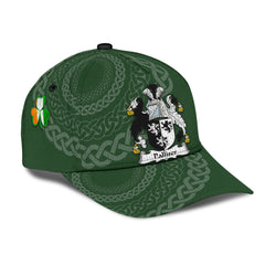 Clan Palliser Coat Of Arms - Irish Family Crest St Patrick's Day Classic CapAC55 Classic Cap - Palliser Coat Of Arms St Patrick's Day Classic Cap Irish Cap