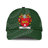 Clan Ohart Coat Of Arms - Irish Family Crest St Patrick's Day Classic CapMX21 Classic Cap - Ohart Coat Of Arms St Patrick's Day Classic Cap Irish Cap