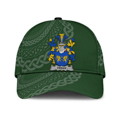 Clan Trehy Coat Of Arms - Irish Family Crest St Patrick's Day Classic CapEG17 Classic Cap - Trehy Coat Of Arms St Patrick's Day Classic Cap Irish Cap
