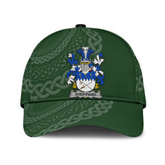 Clan Sheppard Coat Of Arms - Irish Family Crest St Patrick's Day Classic CapPF22 Classic Cap - Sheppard Coat Of Arms St Patrick's Day Classic Cap Irish Cap