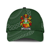 Clan Simpson Coat Of Arms - Irish Family Crest St Patrick's Day Classic CapWJ47 Classic Cap - Simpson Coat Of Arms St Patrick's Day Classic Cap Irish Cap