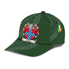 Clan Taaffe Coat Of Arms - Irish Family Crest St Patrick's Day Classic CapQT29 Classic Cap - Taaffe Coat Of Arms St Patrick's Day Classic Cap Irish Cap
