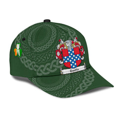Clan Taaffe Coat Of Arms - Irish Family Crest St Patrick's Day Classic CapQT29 Classic Cap - Taaffe Coat Of Arms St Patrick's Day Classic Cap Irish Cap