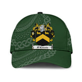 Clan Ocurnin Coat Of Arms - Irish Family Crest St Patrick's Day Classic CapZA99 Classic Cap - Ocurnin Coat Of Arms St Patrick's Day Classic Cap Irish Cap