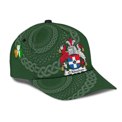 Clan Okinahan Coat Of Arms - Irish Family Crest St Patrick's Day Classic CapBN53 Classic Cap - Okinahan Coat Of Arms St Patrick's Day Classic Cap Irish Cap