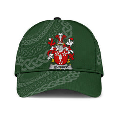 Clan Worsopp Coat Of Arms - Irish Family Crest St Patrick's Day Classic CapVP70 Classic Cap - Worsopp Coat Of Arms St Patrick's Day Classic Cap Irish Cap