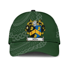 Clan Wright Coat Of Arms - Irish Family Crest St Patrick's Day Classic CapRP11 Classic Cap - Wright Coat Of Arms St Patrick's Day Classic Cap Irish Cap
