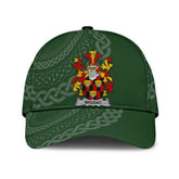 Clan Wiggat Coat Of Arms - Irish Family Crest St Patrick's Day Classic CapDL66 Classic Cap - Wiggat Coat Of Arms St Patrick's Day Classic Cap Irish Cap