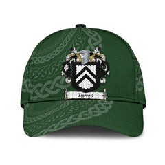 Clan Tyrrell Coat Of Arms - Irish Family Crest St Patrick's Day Classic CapMZ68 Classic Cap - Tyrrell Coat Of Arms St Patrick's Day Classic Cap Irish Cap