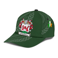 Clan Odonlevy Coat Of Arms - Irish Family Crest St Patrick's Day Classic CapIP81 Classic Cap - Odonlevy Coat Of Arms St Patrick's Day Classic Cap Irish Cap