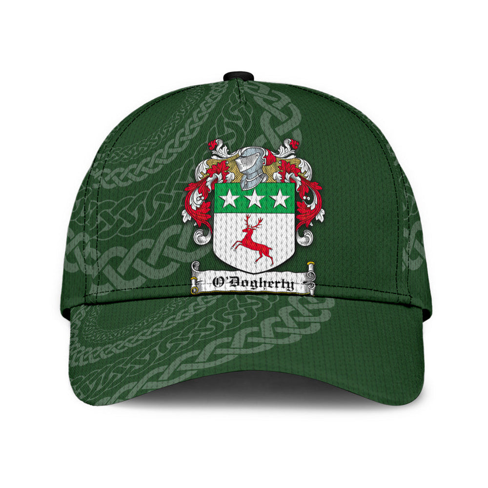 Clan Odogherty Coat Of Arms - Irish Family Crest St Patrick's Day Classic CapXI54 Classic Cap - Odogherty Coat Of Arms St Patrick's Day Classic Cap Irish Cap