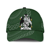 Clan Watson Coat Of Arms - Irish Family Crest St Patrick's Day Classic CapKW53 Classic Cap - Watson Coat Of Arms St Patrick's Day Classic Cap Irish Cap