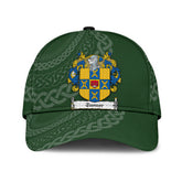 Clan Turner Coat Of Arms - Irish Family Crest St Patrick's Day Classic CapHD65 Classic Cap - Turner Coat Of Arms St Patrick's Day Classic Cap Irish Cap