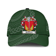 Clan Williams Coat Of Arms - Irish Family Crest St Patrick's Day Classic CapXB85 Classic Cap - Williams Coat Of Arms St Patrick's Day Classic Cap Irish Cap