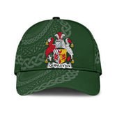 Clan Oquinlevan Coat Of Arms - Irish Family Crest St Patrick's Day Classic CapCV13 Classic Cap - Oquinlevan Coat Of Arms St Patrick's Day Classic Cap Irish Cap