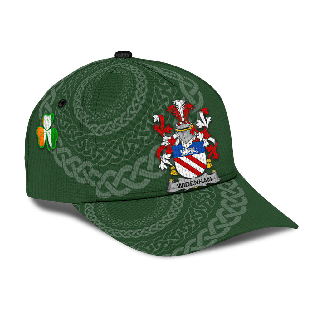 Clan Widenham Coat Of Arms - Irish Family Crest St Patrick's Day Classic CapSX40 Classic Cap - Widenham Coat Of Arms St Patrick's Day Classic Cap Irish Cap