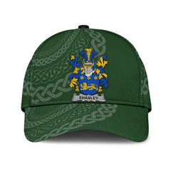 Clan Shanley Coat Of Arms - Irish Family Crest St Patrick's Day Classic CapCX74 Classic Cap - Shanley Coat Of Arms St Patrick's Day Classic Cap Irish Cap