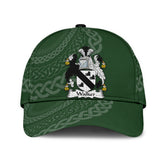Clan Walker Coat Of Arms - Irish Family Crest St Patrick's Day Classic CapCE53 Classic Cap - Walker Coat Of Arms St Patrick's Day Classic Cap Irish Cap