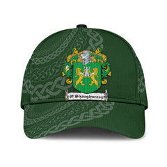 Clan Oshaughnessy Coat Of Arms - Irish Family Crest St Patrick's Day Classic CapYB39 Classic Cap - Oshaughnessy Coat Of Arms St Patrick's Day Classic Cap Irish Cap