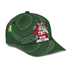 Clan Ogle Coat Of Arms - Irish Family Crest St Patrick's Day Classic CapZU10 Classic Cap - Ogle Coat Of Arms St Patrick's Day Classic Cap Irish Cap