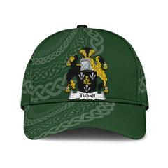 Clan Tisdall Coat Of Arms - Irish Family Crest St Patrick's Day Classic CapIN33 Classic Cap - Tisdall Coat Of Arms St Patrick's Day Classic Cap Irish Cap