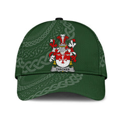 Clan Thacker Coat Of Arms - Irish Family Crest St Patrick's Day Classic CapQQ97 Classic Cap - Thacker Coat Of Arms St Patrick's Day Classic Cap Irish Cap