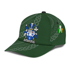 Clan Oscanlan Coat Of Arms - Irish Family Crest St Patrick's Day Classic CapHZ74 Classic Cap - Oscanlan Coat Of Arms St Patrick's Day Classic Cap Irish Cap