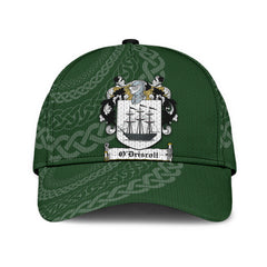 Clan Odriscoll Coat Of Arms - Irish Family Crest St Patrick's Day Classic CapTI89 Classic Cap - Odriscoll Coat Of Arms St Patrick's Day Classic Cap Irish Cap