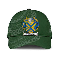 Clan Obrogan Coat Of Arms - Irish Family Crest St Patrick's Day Classic CapDP21 Classic Cap - Obrogan Coat Of Arms St Patrick's Day Classic Cap Irish Cap