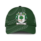 Clan Mcloskie Coat Of Arms - Irish Family Crest St Patrick's Day Classic CapIM44 Classic Cap - Mcloskie Coat Of Arms St Patrick's Day Classic Cap Irish Cap