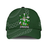 Clan Mccaffrey Coat Of Arms - Irish Family Crest St Patrick's Day Classic CapQC82 Classic Cap - Mccaffrey Coat Of Arms St Patrick's Day Classic Cap Irish Cap